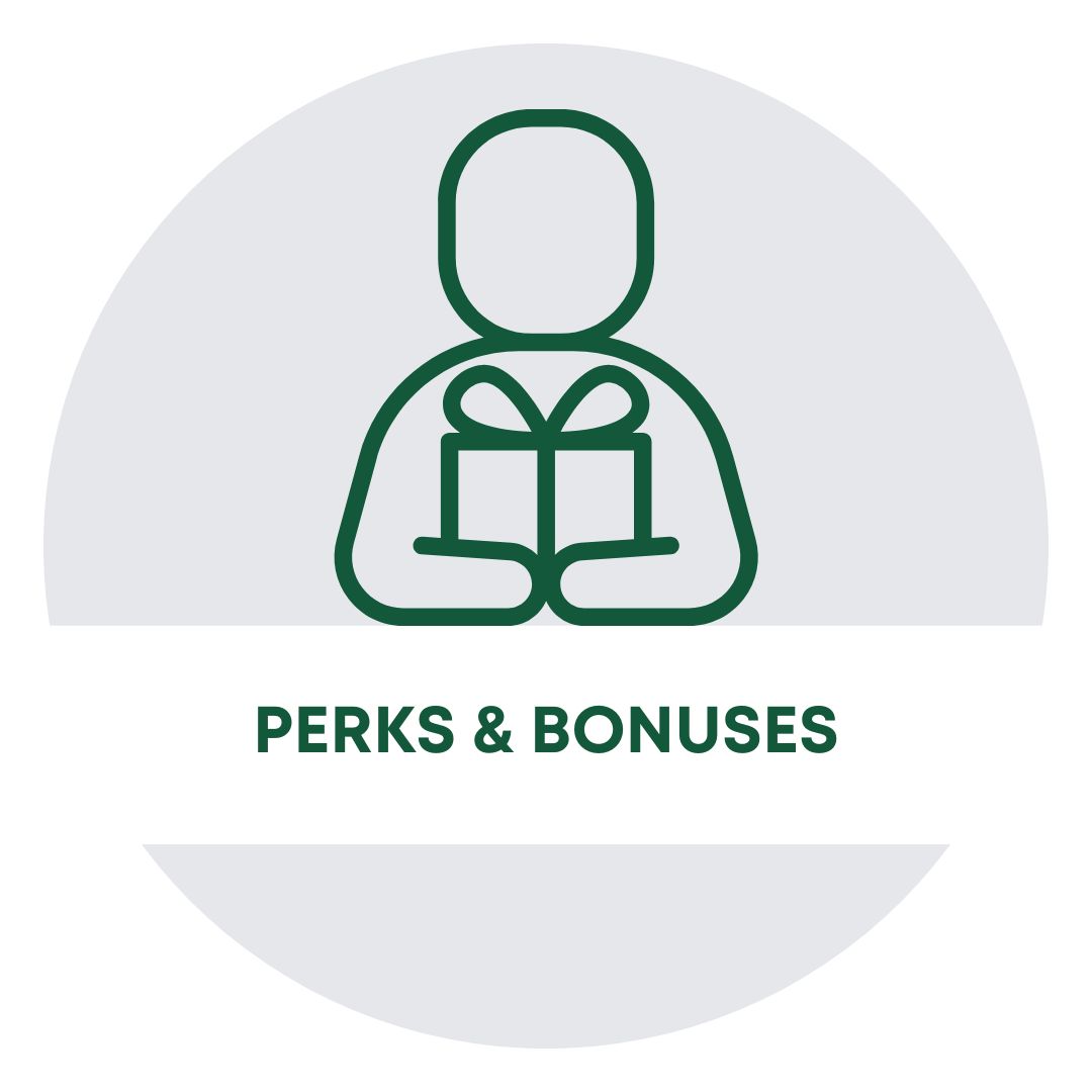Perks & Bonuses