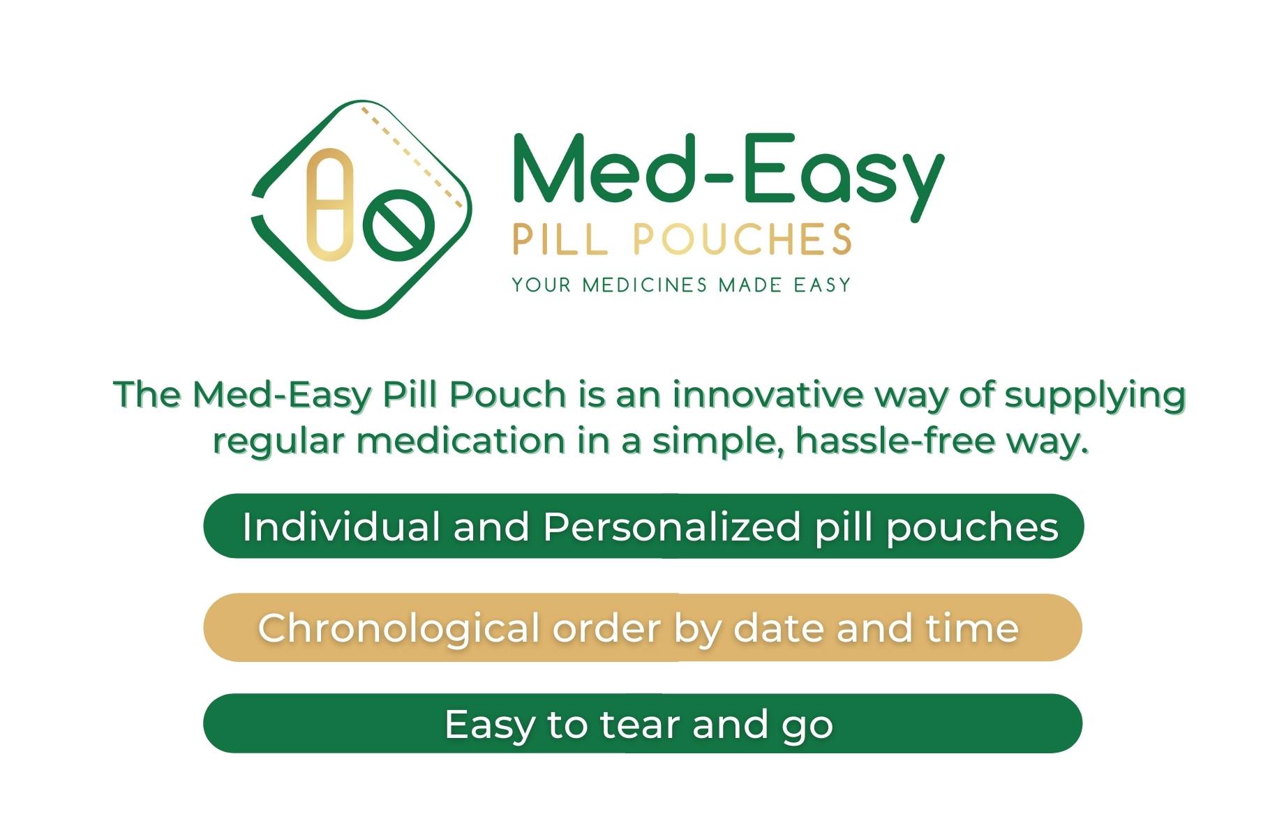 Med-Easy Pill Pouches